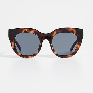 NEW Le Specs AirHeart Tortoise color sunglasses